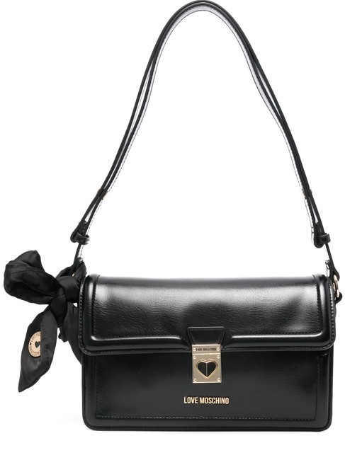 LOVE MOSCHINO FIOCCO Borsetta a tracolla Nero - Borse Donna