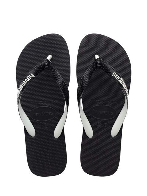 HAVAIANAS TOP MIX Infradito black black - Scarpe Unisex