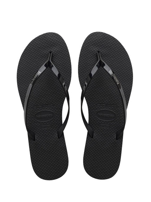 HAVAIANAS YOU METALLIC Infradito in gomma NERO - Scarpe Donna