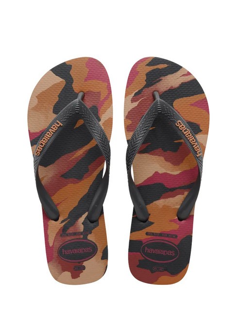 HAVAIANAS TOP CAMU Infradito new graphite/new graphite - Scarpe Unisex