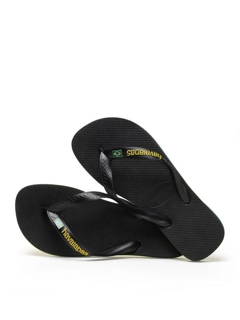 HAVAIANAS BRASIL LAYERS Infradito NERO - Scarpe Unisex