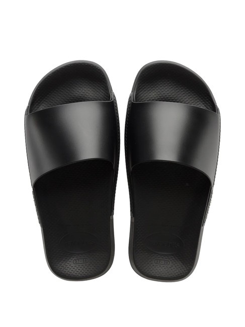 HAVAIANAS SLIDE CLASSIC Ciabatte in gomma black black - Scarpe Uomo