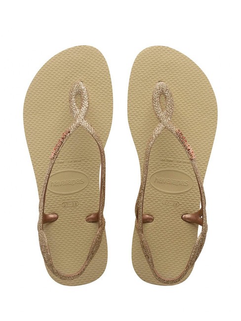 HAVAIANAS LUNA PREMIUM II Sandali infradito SAND/GREY - Scarpe Donna