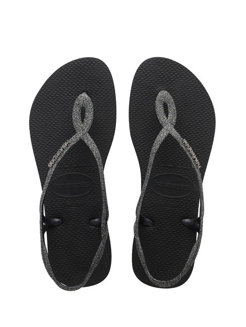 HAVAIANAS LUNA PREMIUM II Sandali infradito black/dark grey - Scarpe Donna