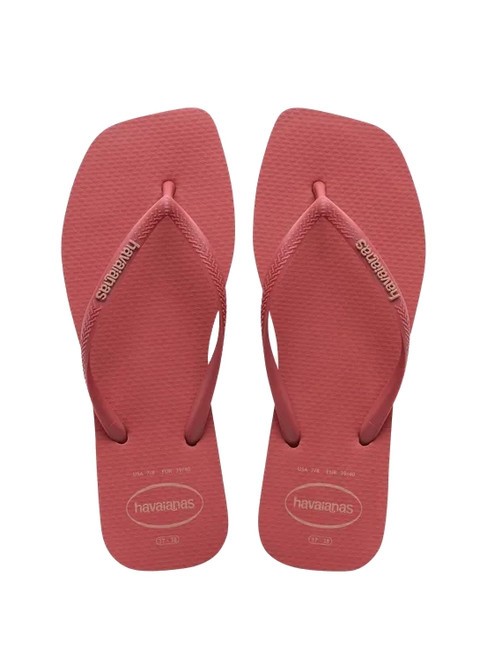 HAVAIANAS SQUARE LOGO Infradito pau brasil - Scarpe Donna