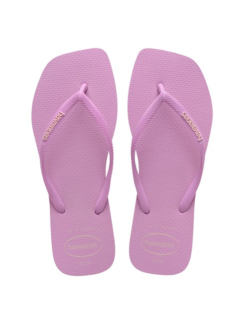 HAVAIANAS SQUARE LOGO Infradito fresh lavender - Scarpe Donna