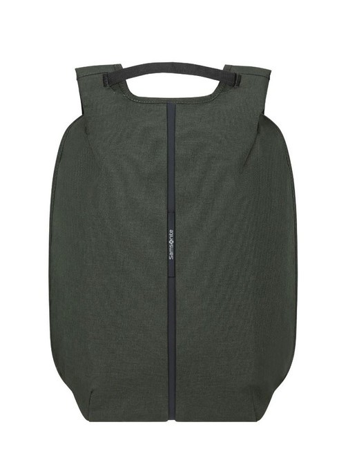 SAMSONITE SECURIPAK  Zaino con sistema antifurto, porta PC 15.6" foliage green - Zaini da lavoro porta PC