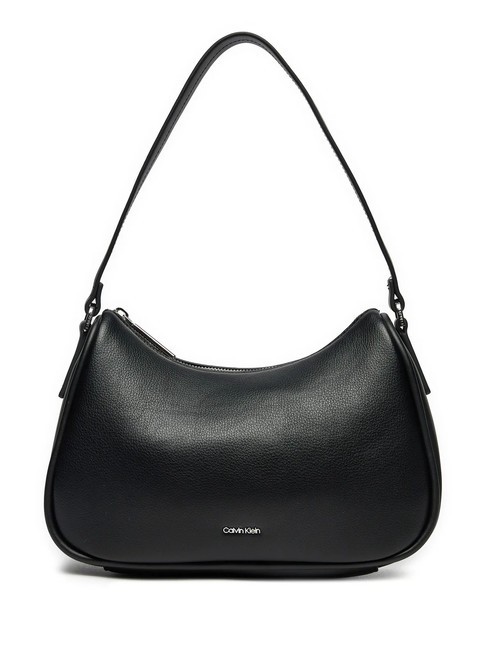 CALVIN KLEIN REFINE  Borsa a spalla ck black - Borse Donna