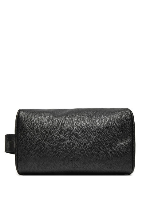 CALVIN KLEIN CK JEANS LOGO EMBOSS Beauty case pvh black - Beauty Case