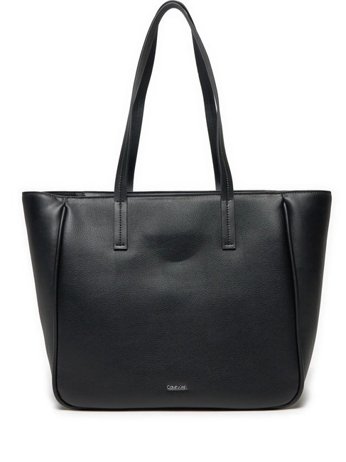 CALVIN KLEIN REFINE  Shopping Bag ck black - Borse Donna