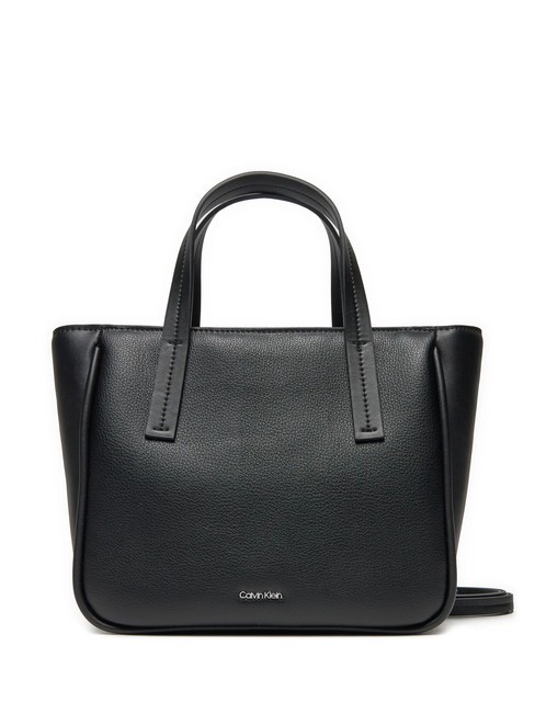 CALVIN KLEIN REFINE  Shopper a mano, con tracolla ck black - Borse Donna