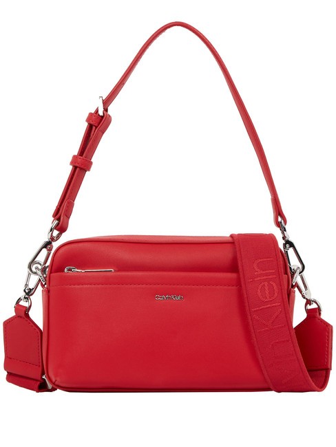 CALVIN KLEIN MUST  Mini Bag a spalla, con tracolla scarlet sage - Borse Donna