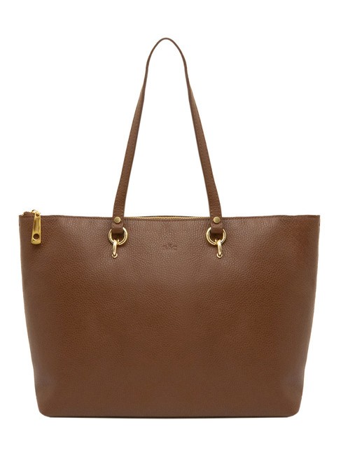 LESAC VIOLA  Shopping Bag in pelle bruciato - Borse Donna