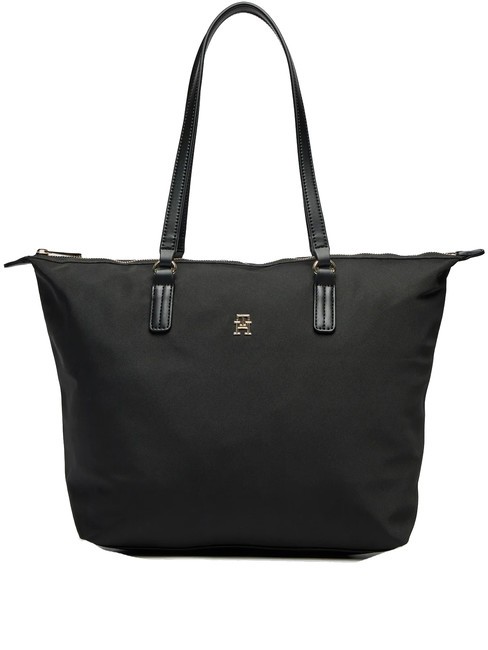 TOMMY HILFIGER POPPY  Shopper a spalla black - Borse Donna