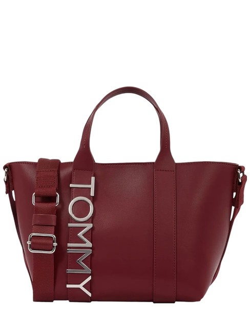 TOMMY HILFIGER TOMMY JEANS CITY BOLD Shopper a mano, con tracolla deep rouge - Borse Donna