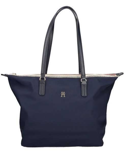 TOMMY HILFIGER POPPY Shopping Bag space blue - Borse Donna