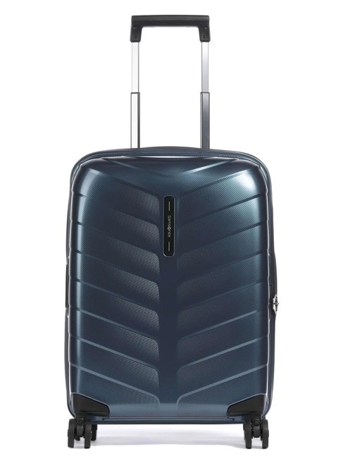 SAMSONITE ATTRIX Trolley bagaglio mano espandibile steel blue - Bagagli a mano