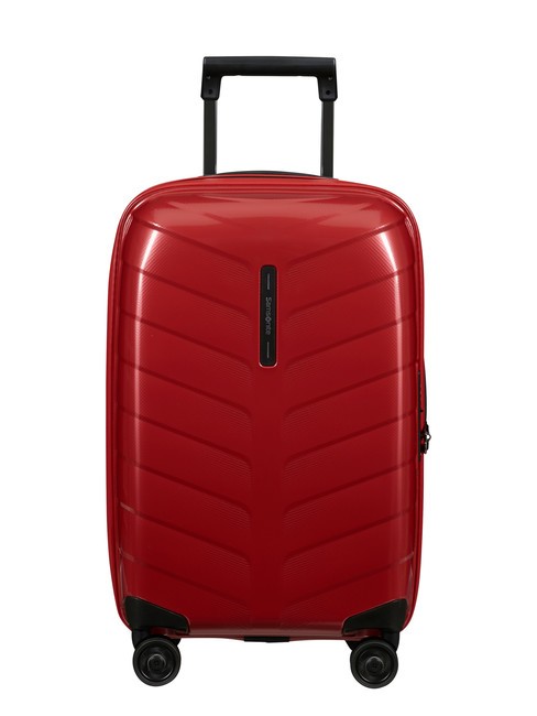 SAMSONITE ATTRIX Trolley cabin slim espandibile ROSSO - Bagagli a mano