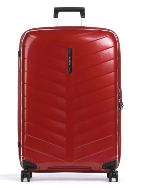 SAMSONITE ATTRIX Trolley misura grande ROSSO - Trolley Rigidi