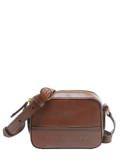 THE BRIDGE DAPHNE Mini Bag a tracolla, in pelle MARRONE - Borse Donna