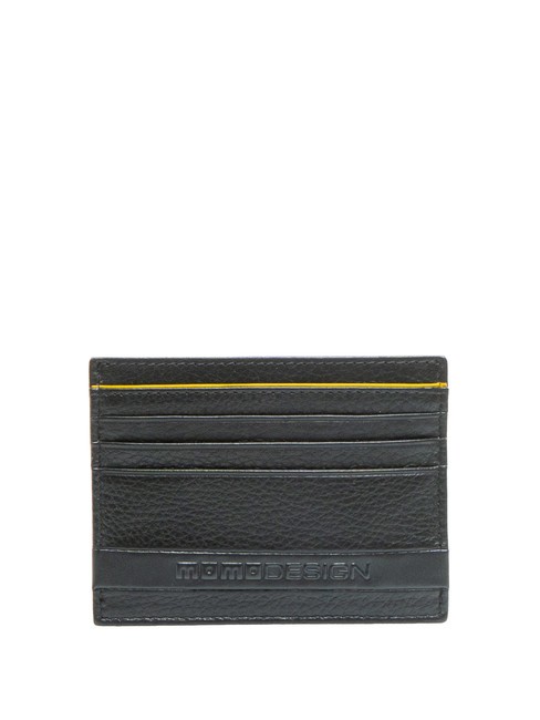 MOMO DESIGN DOLLARO  Portacard in pelle black - Portafogli Uomo