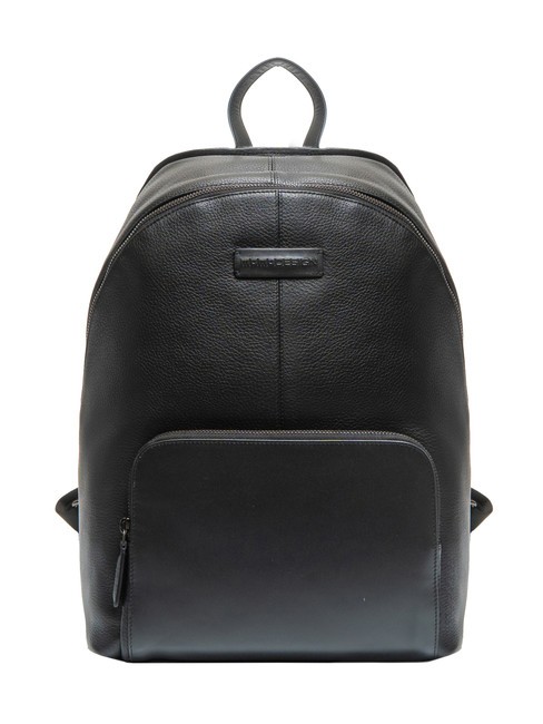 MOMO DESIGN DOLLARO  Zaino porta PC 15,6" in pelle black - Zaini Scuola & Tempo Libero