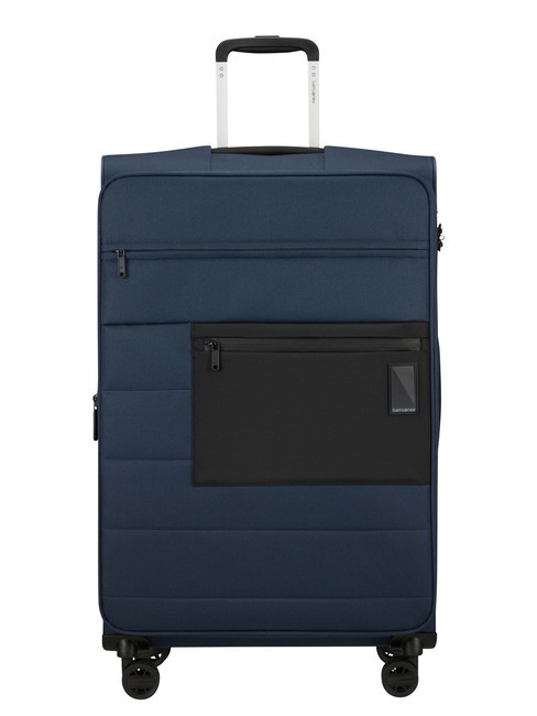 SAMSONITE VAYCAY Trolley misura grande espandibile BLU NAVY - Trolley Semirigidi