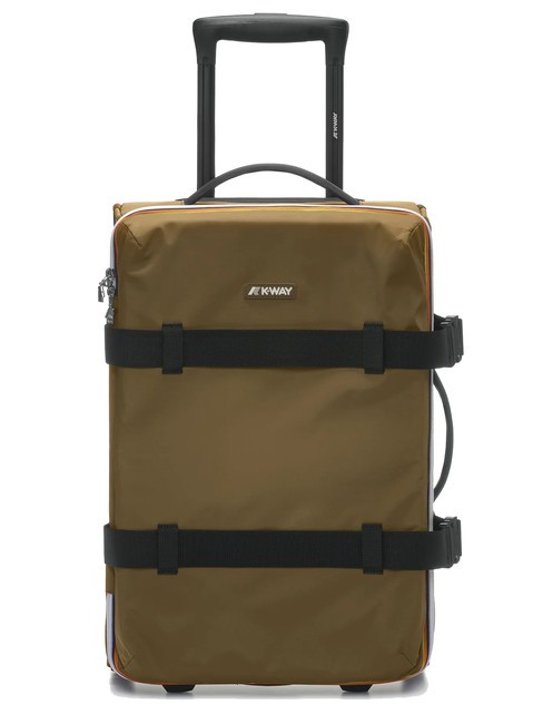 KWAY BLOSSAC  Trolley Bagaglio a Mano Impermeabile brown corda/black pure - Bagagli a mano