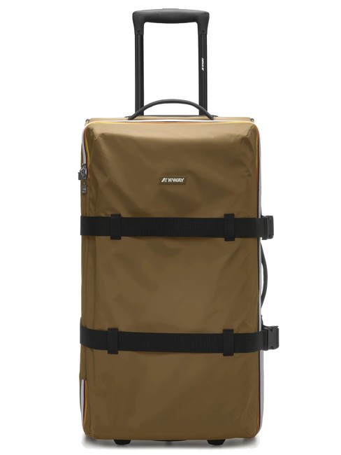 KWAY BLOSSAC  Trolley Medio Impermeabile brown corda/black pure - Trolley Semirigidi