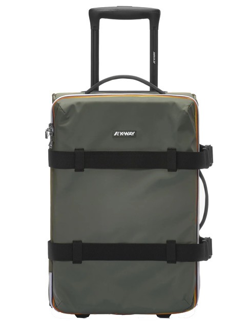 KWAY BLOSSAC  Trolley Bagaglio a Mano Impermeabile green blackish /black pure - Bagagli a mano