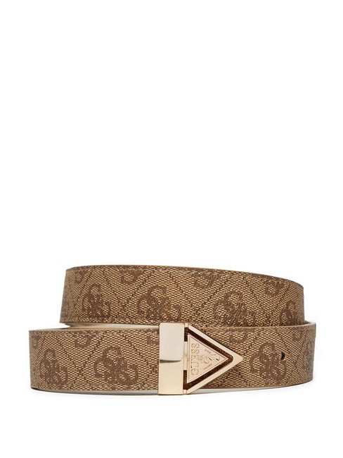 GUESS ECO ERICA  Cintura donna latte bone logo - Cinture