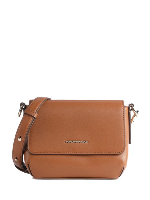 MANDARINA DUCK LUNA Borsa mini in pelle caramel cafe - Borse Donna