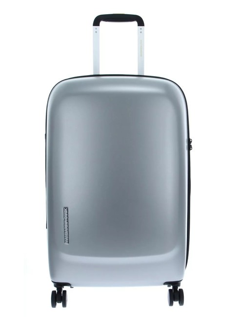 MANDARINA DUCK D-DROP Trolley misura media SILVER - Trolley Rigidi