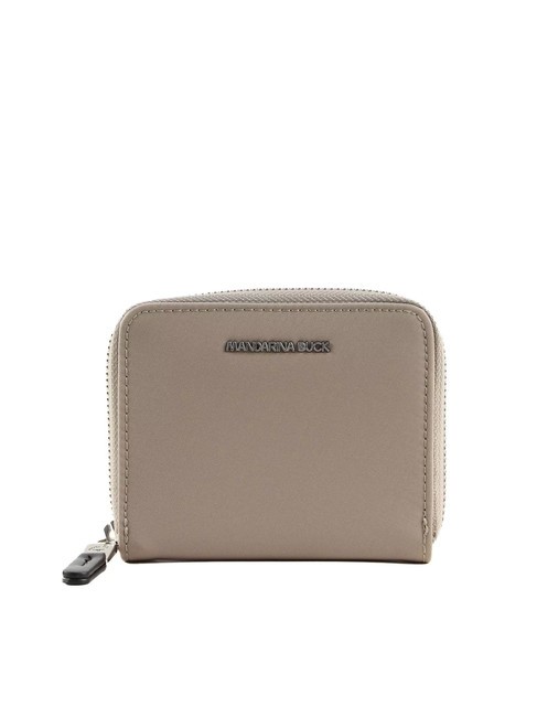 MANDARINA DUCK HUNTER Portafoglio compatto zip around Taupe - Portafogli Donna