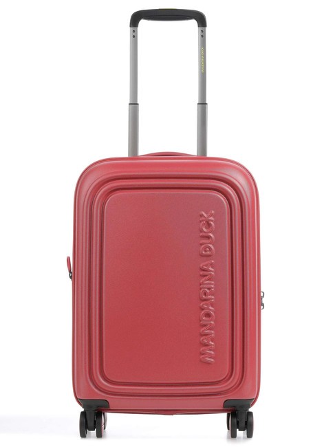 MANDARINA DUCK LOGODUCK Trolley Bagaglio a mano mineral red - Bagagli a mano