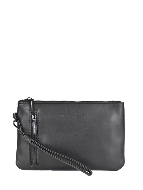 MOMO DESIGN WORK NAPPA Pochette con polsierina black - Beauty Case