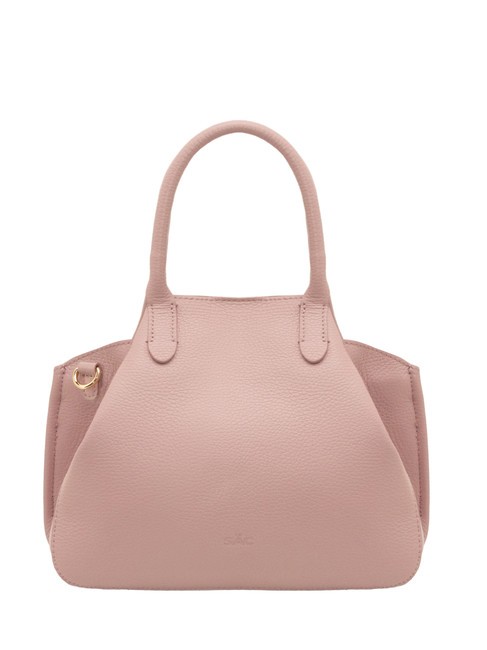 LESAC ALICE Borsa a mano in pelle con tracolla millenial pink - Borse Donna