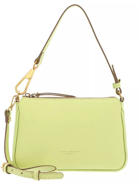 GIANNI CHIARINI BROOKE Borsa piccola a spalla in pelle sunny light - Borse Donna