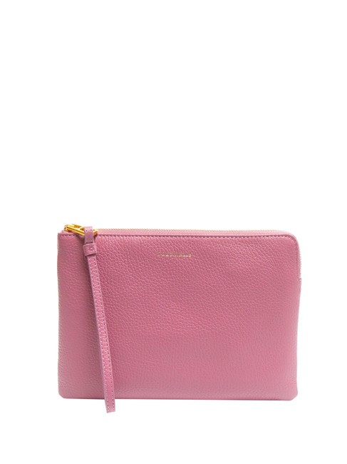 COCCINELLE ALIAS Pochette in pelle pulp pink - Borse Donna