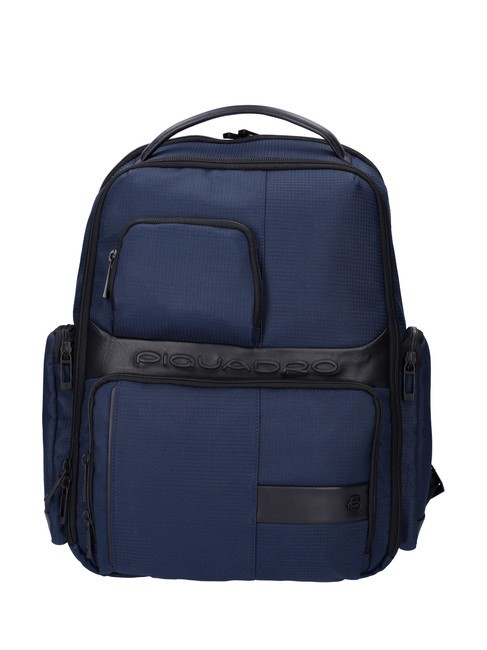 PIQUADRO WOLLEM Zaino porta PC 17,3" blu - Zaini da lavoro porta PC