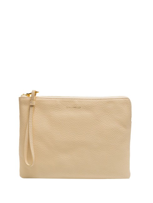 COCCINELLE ALIAS Pochette in pelle con polsierina butter - Borse Donna