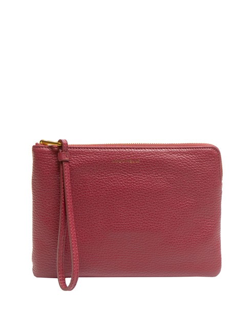 COCCINELLE ALIAS Pochette in pelle garnet red - Borse Donna