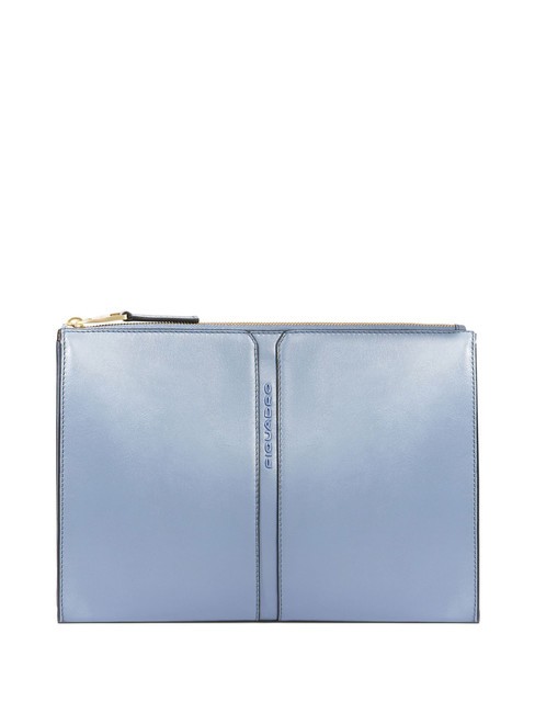 PIQUADRO RAY  Custodia porta iPad in pelle blu - Porta tablet & Organizer