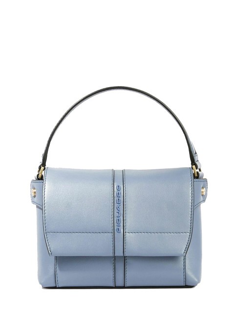 PIQUADRO RAY Borsa mini in pelle con tracolla blu - Borse Donna