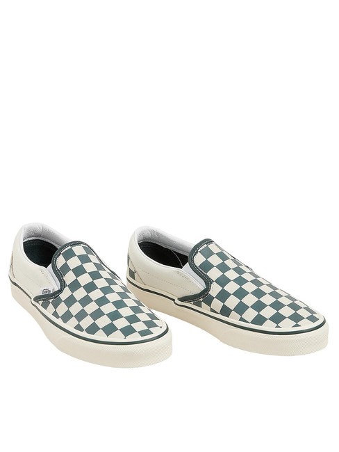 VANS CLASSIC SLIP-ON  Scarpe di tela green/true whit - Scarpe Unisex