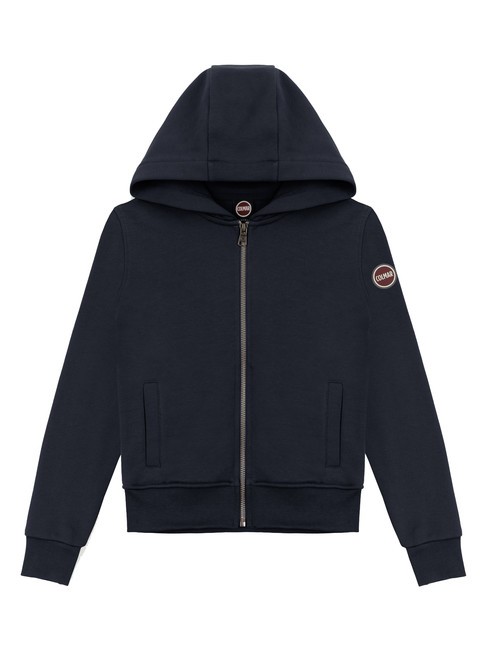 COLMAR MODISH KIDS Felpa full zip con cappuccio navy blue - Felpe Bambini