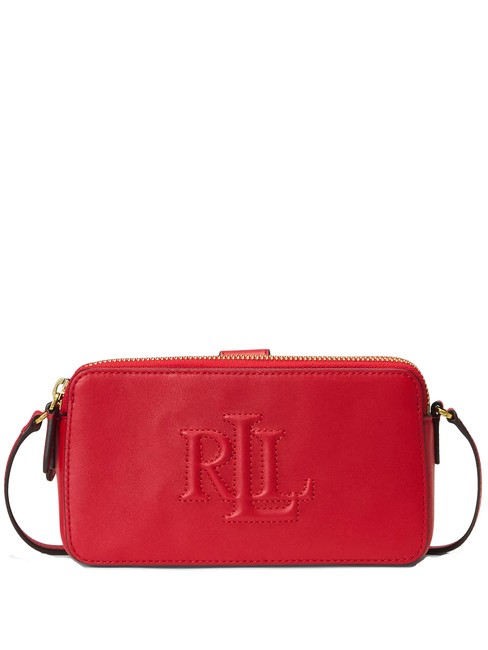 RALPH LAUREN WITLEY Portafoglio pochette con tracolla festive red - Borse Donna