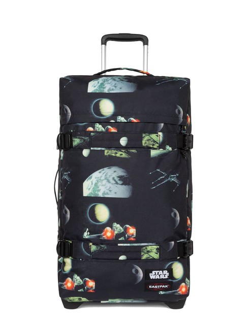 EASTPAK TRANSIT'R L STAR WARS Trolley misura grande sw galaxy black - Trolley Semirigidi