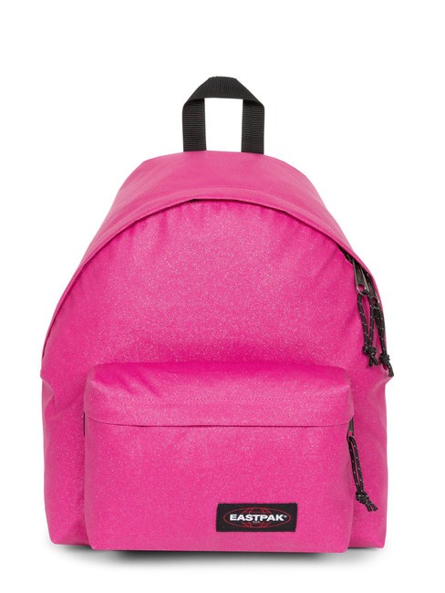 EASTPAK PADDED PAK'R Zaino in tessuto glitterato sparkly fuchsia - Zaini Scuola & Tempo Libero