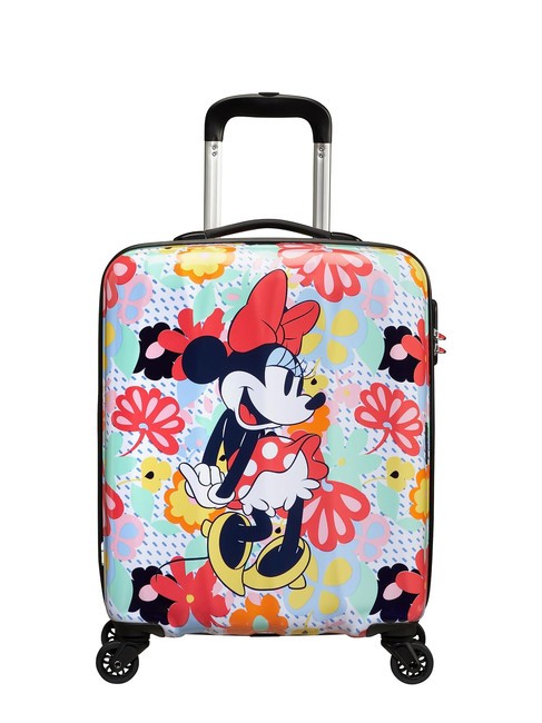 AMERICAN TOURISTER HYPERTWIST Disney 2.0 Trolley Bagaglio a Mano minnie flower - Bagagli a mano